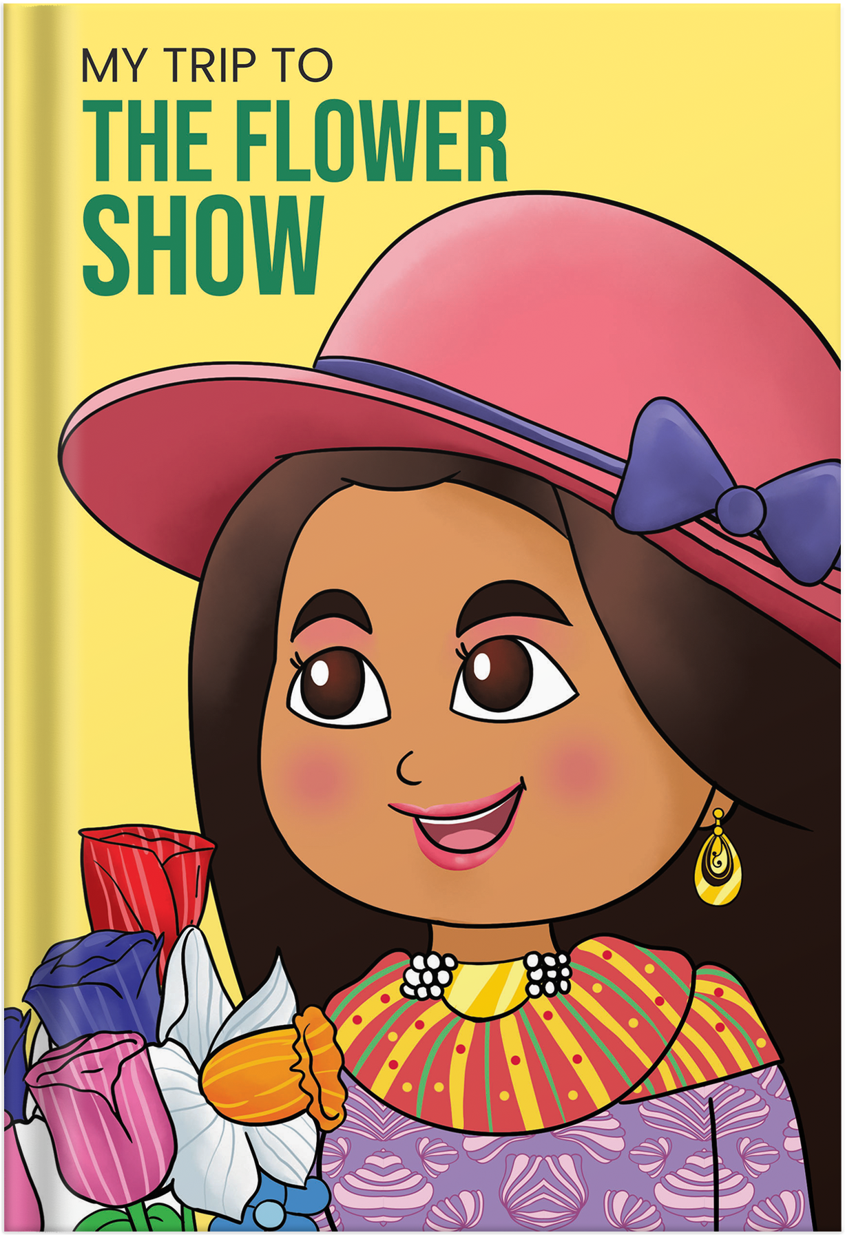 My Trip To The Flower Show Children Comic Book