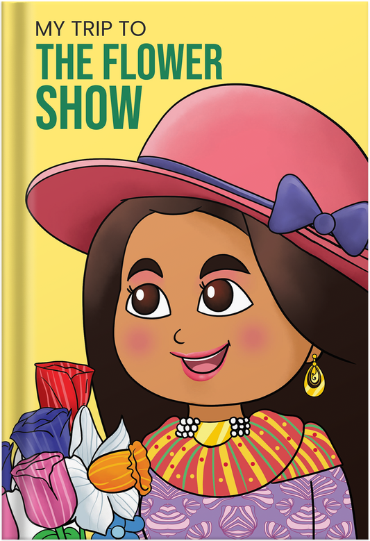 My Trip To The Flower Show Children Comic Book