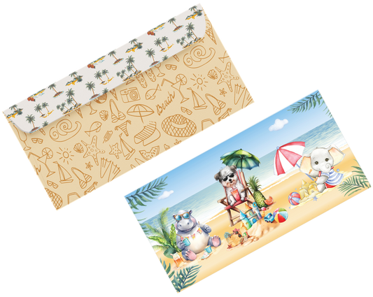 Children Money Envelope(Beach)