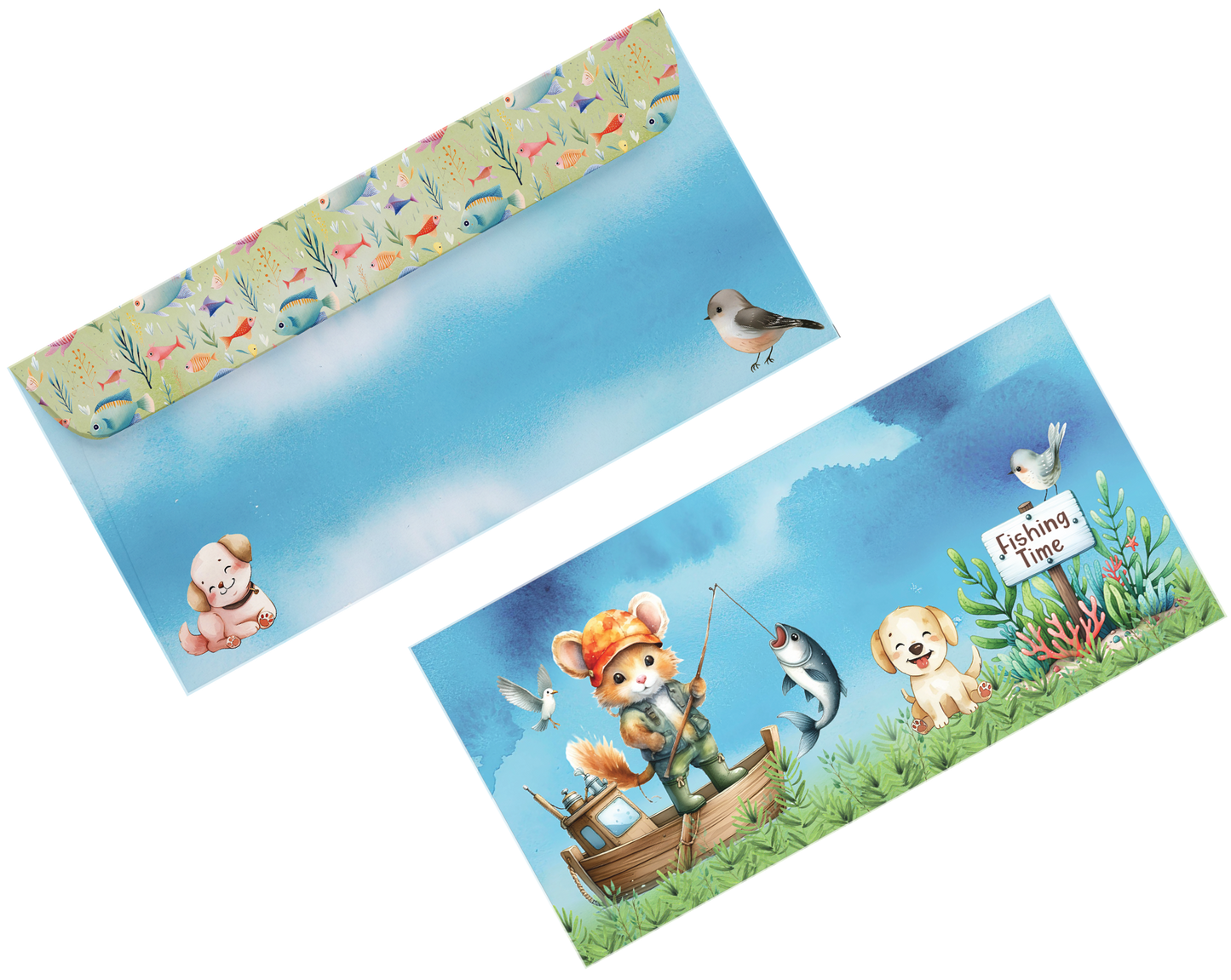 Children Money Envelope(Fishing Time)