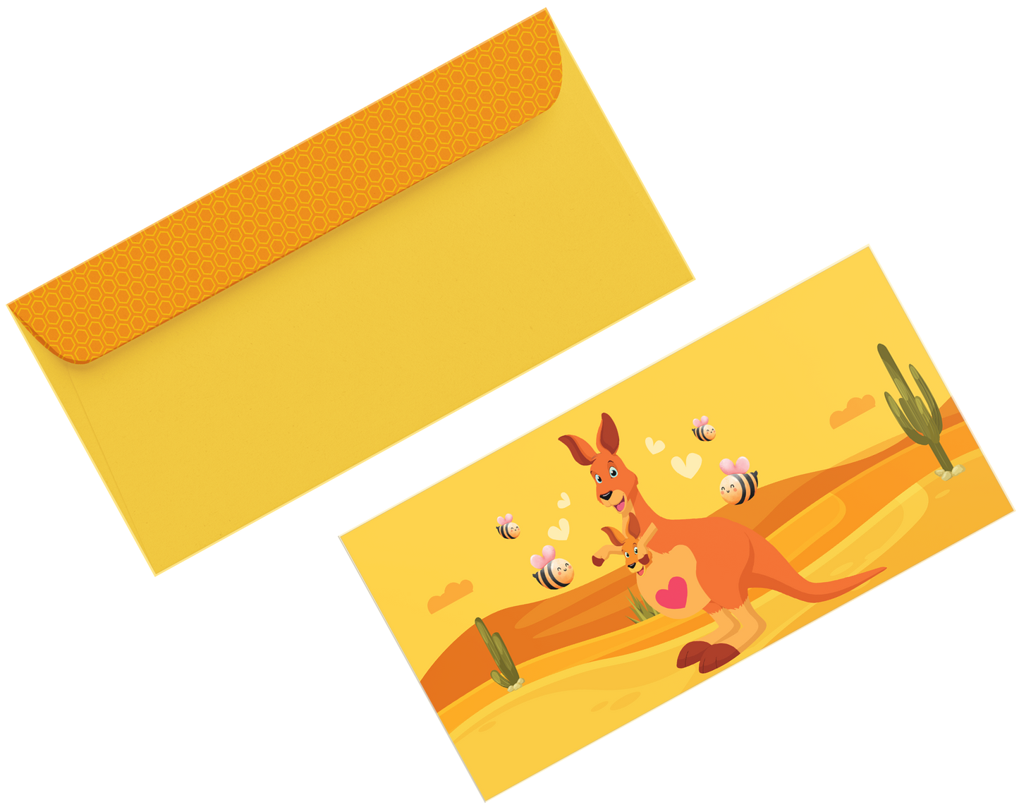 Children Money Envelope(Playful Kangaroo)