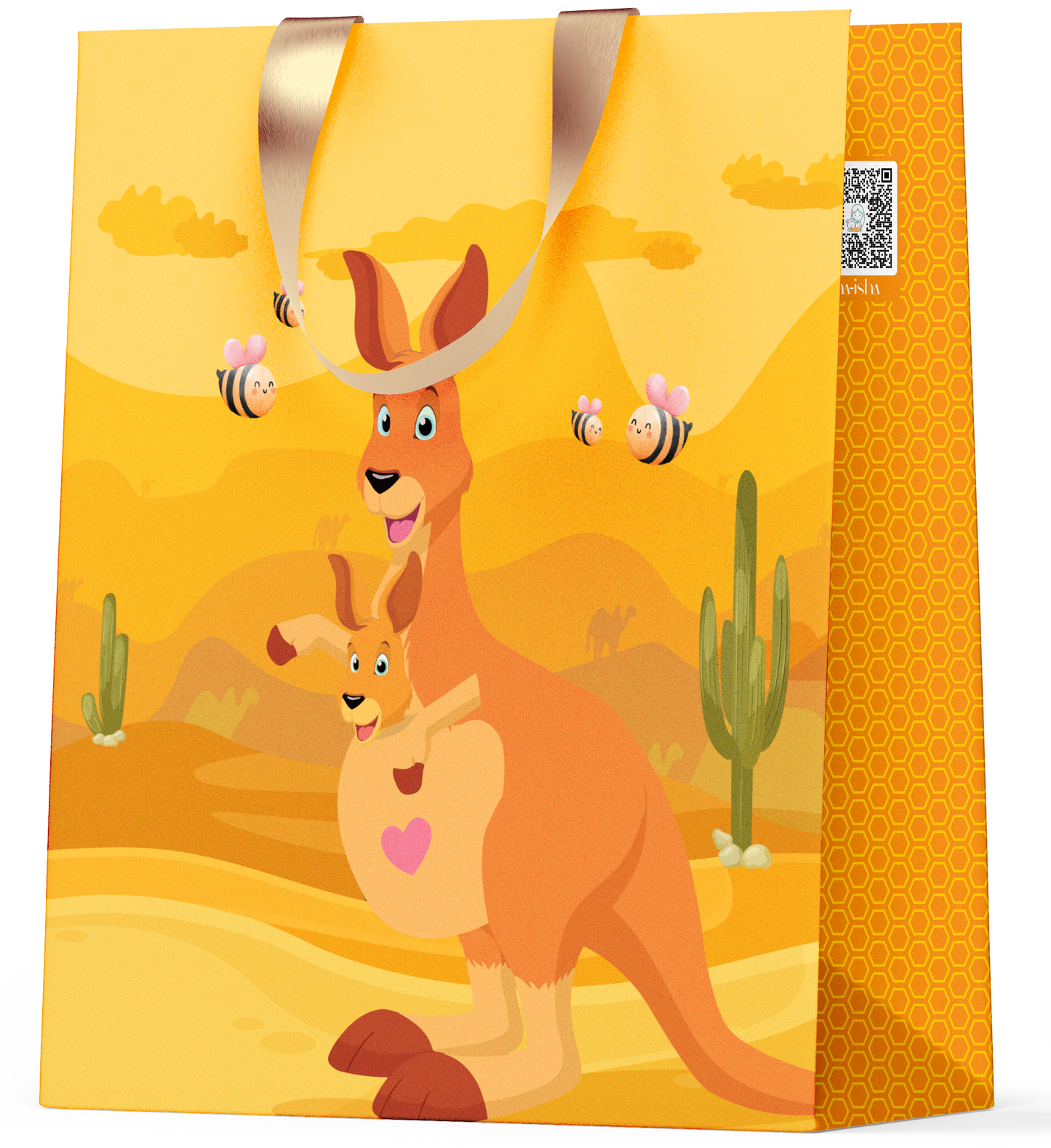 Children Gift Bag (Playful Kangaroo)