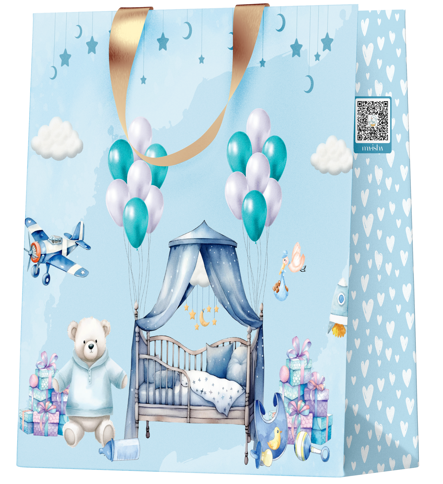 Children Gift Bag (Nursery Theme For Boys)