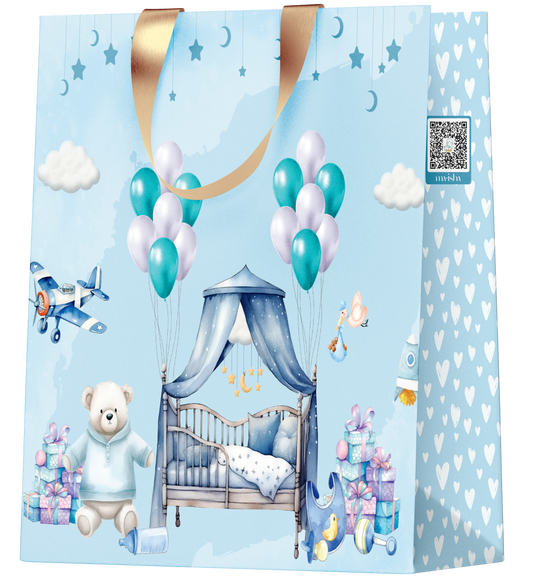 Children Gift Bag (Nursery Theme For Boys)