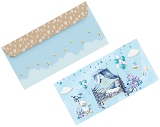 Children Money Envelope(Nursery Theme For Boys)