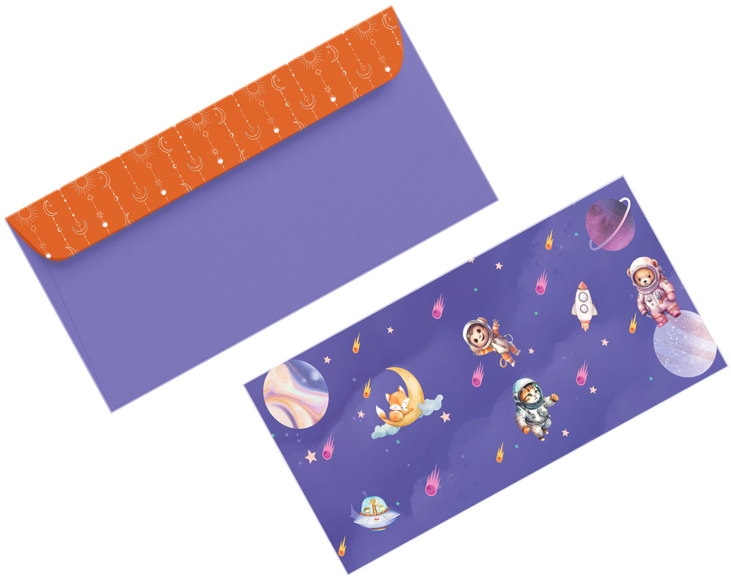 Children Money Envelope(Space Adventure)