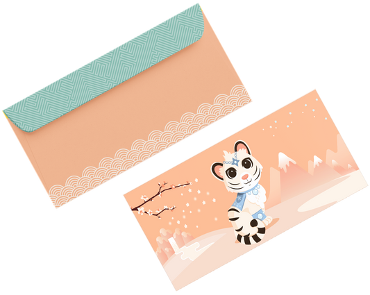 Children Money Envelope(The White Tiger)