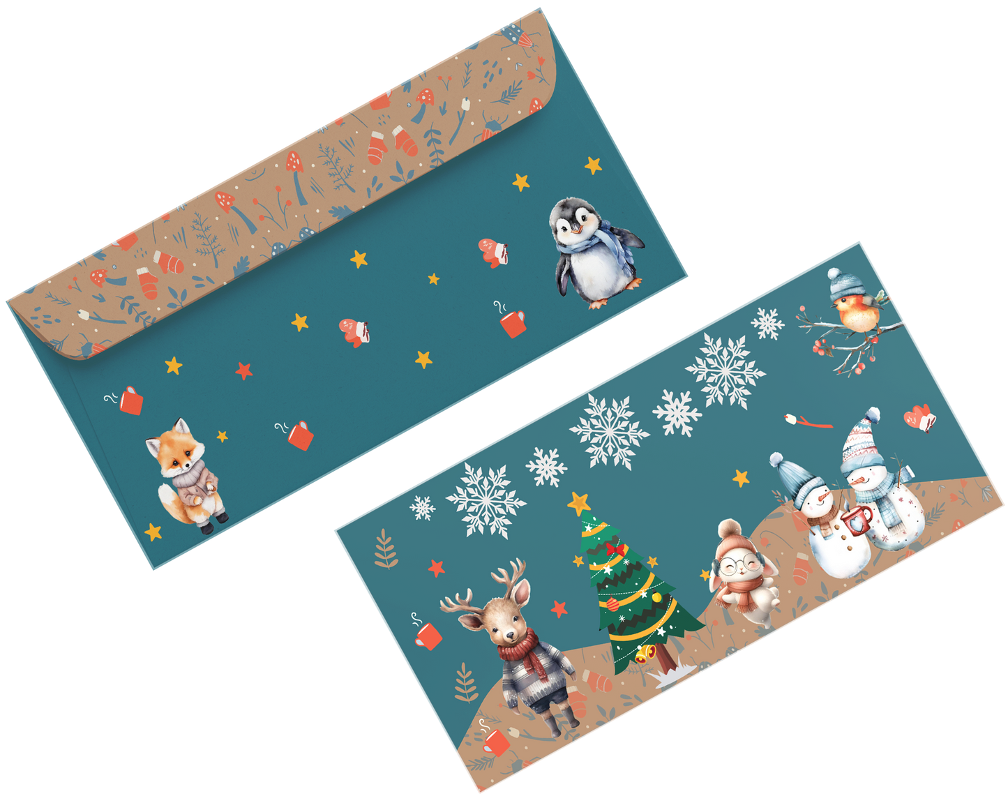 Children Money Envelope(Winter Animals)